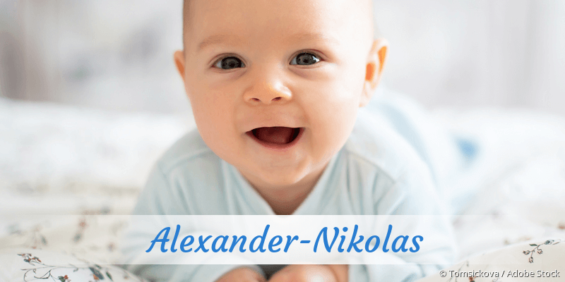 Baby mit Namen Alexander-Nikolas
