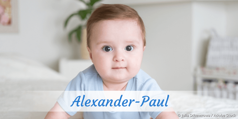 Baby mit Namen Alexander-Paul