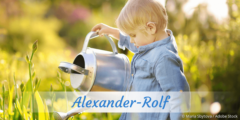 Baby mit Namen Alexander-Rolf