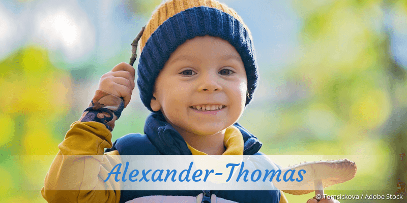 Baby mit Namen Alexander-Thomas