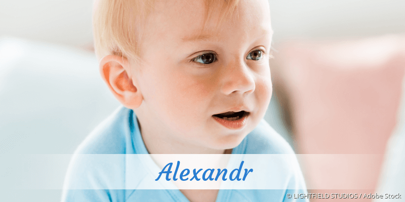 Baby mit Namen Alexandr