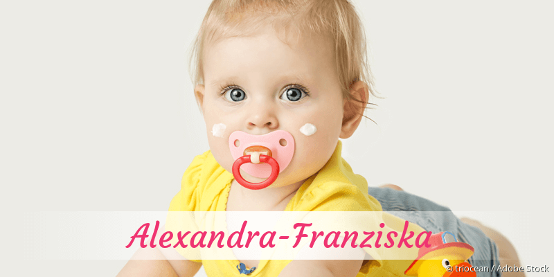 Baby mit Namen Alexandra-Franziska