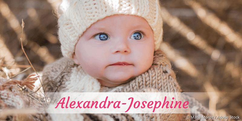Baby mit Namen Alexandra-Josephine
