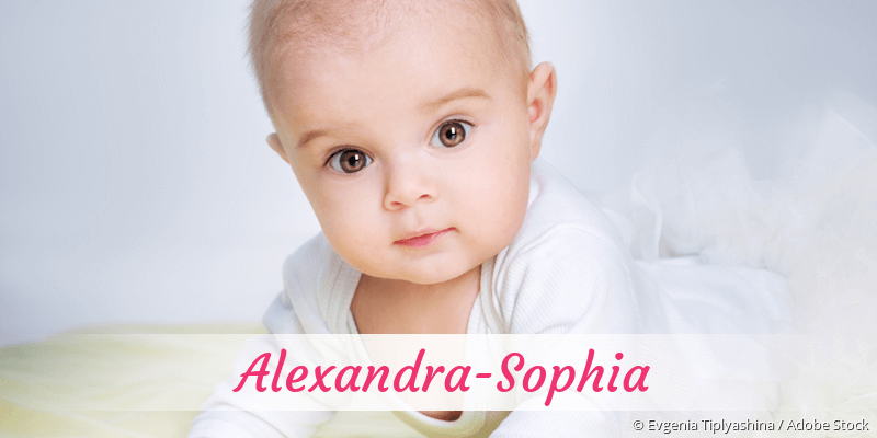 Baby mit Namen Alexandra-Sophia
