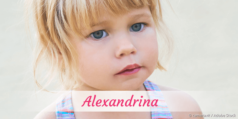 Baby mit Namen Alexandrina