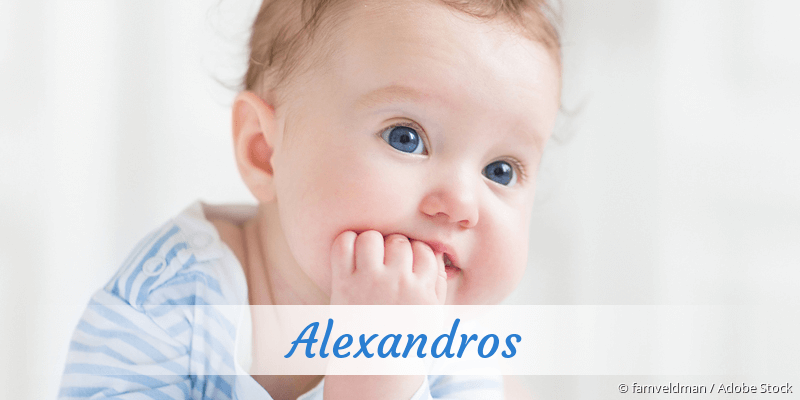 Baby mit Namen Alexandros