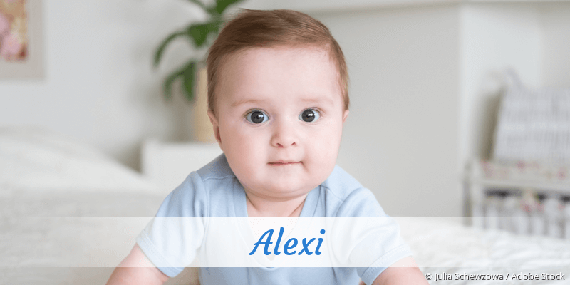 Baby mit Namen Alexi