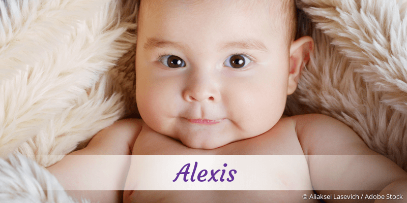 Baby mit Namen Alexis