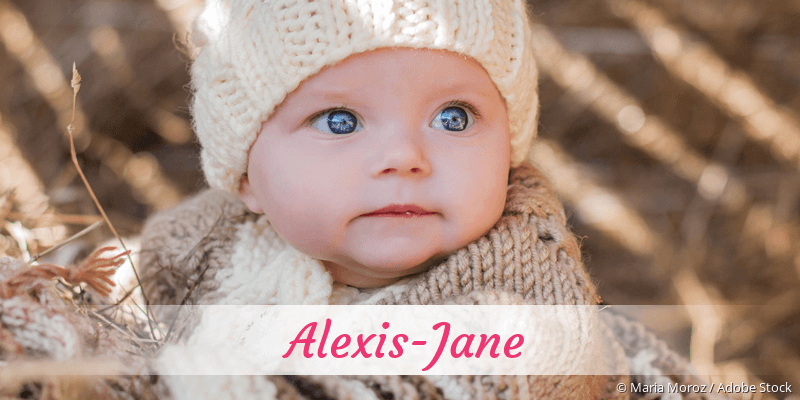 Baby mit Namen Alexis-Jane