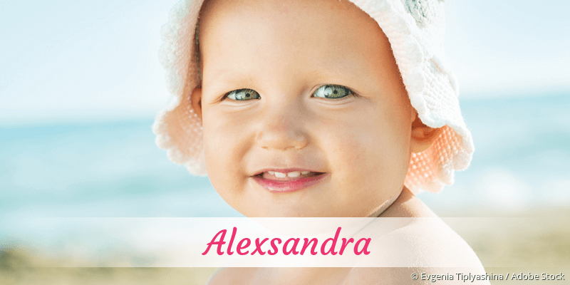 Baby mit Namen Alexsandra