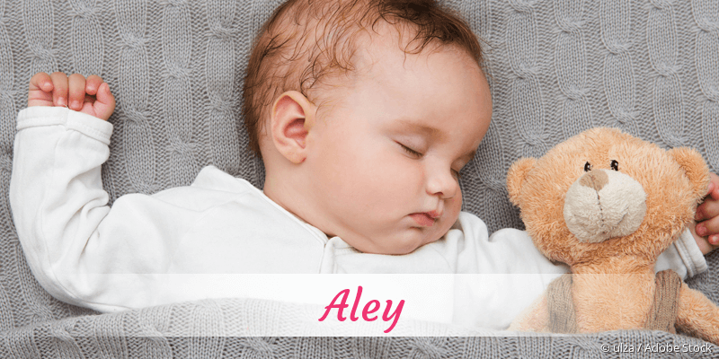 Baby mit Namen Aley