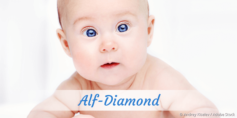 Baby mit Namen Alf-Diamond