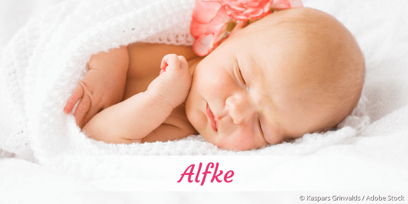 Baby mit Namen Alfke