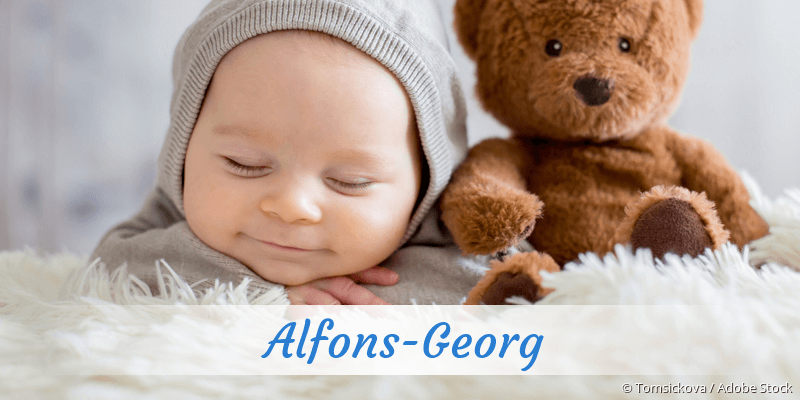 Baby mit Namen Alfons-Georg