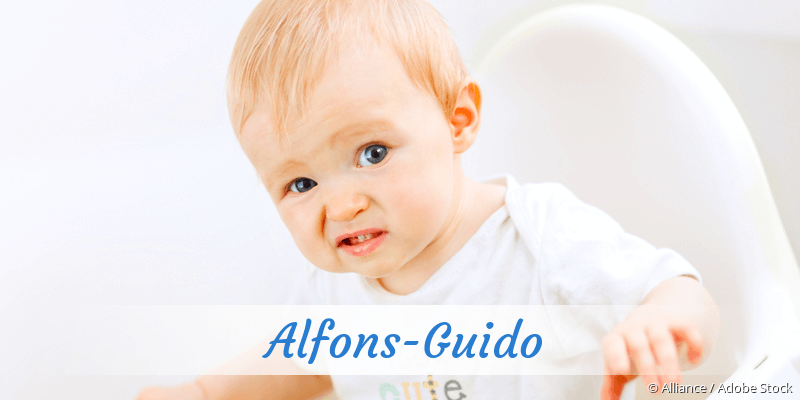 Baby mit Namen Alfons-Guido