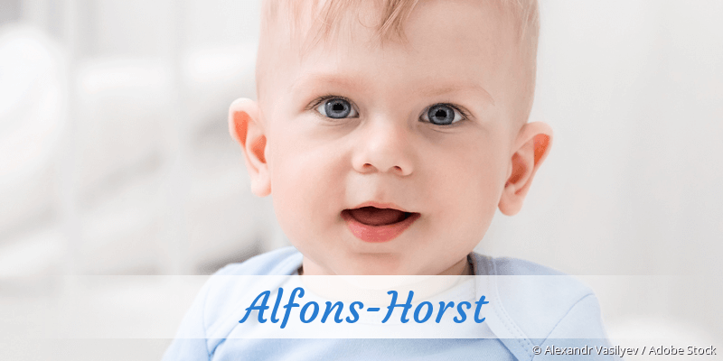 Baby mit Namen Alfons-Horst