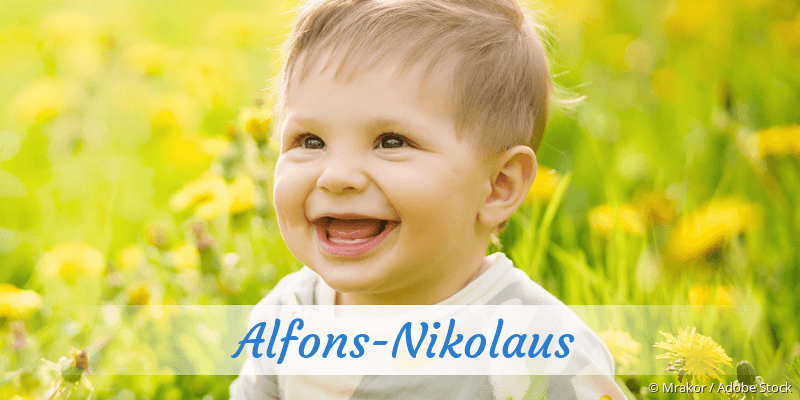 Baby mit Namen Alfons-Nikolaus