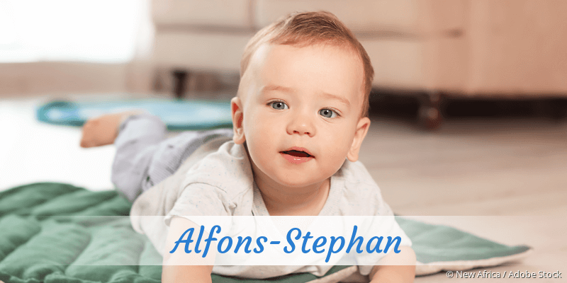 Baby mit Namen Alfons-Stephan