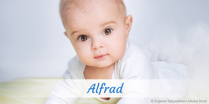 Baby mit Namen Alfrad