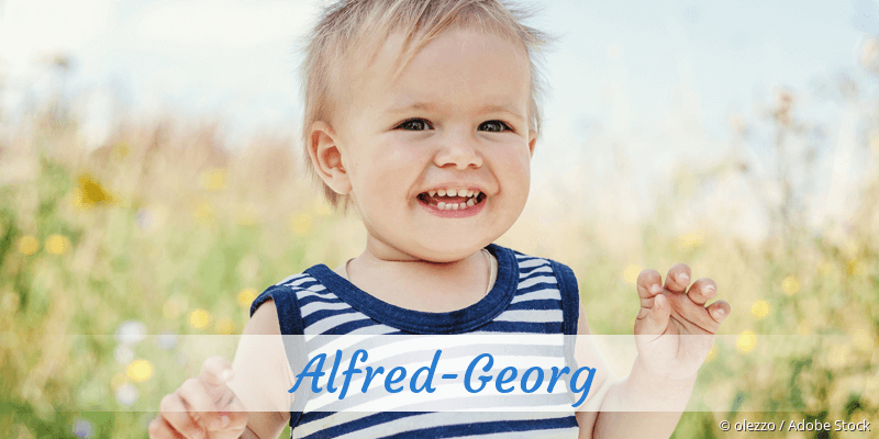 Baby mit Namen Alfred-Georg