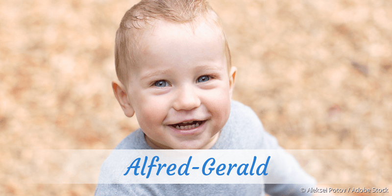 Baby mit Namen Alfred-Gerald