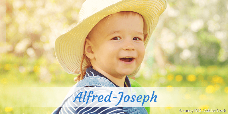 Baby mit Namen Alfred-Joseph