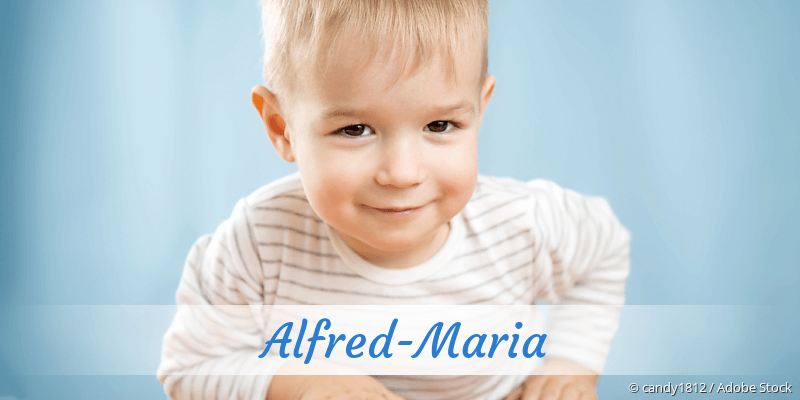 Baby mit Namen Alfred-Maria