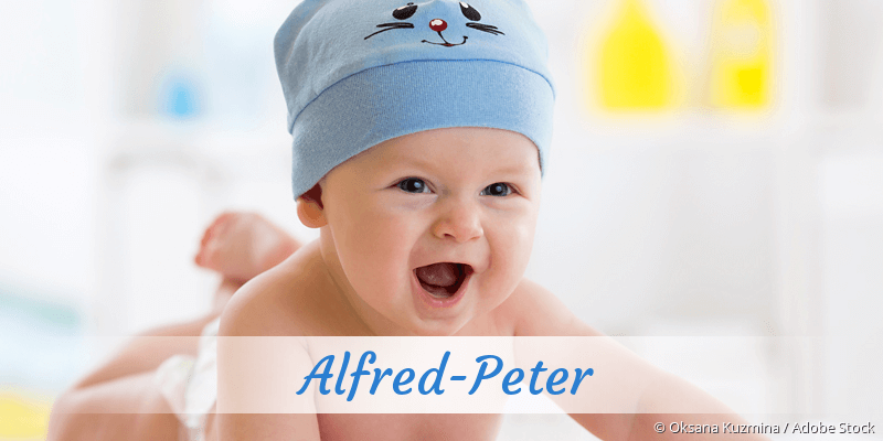 Baby mit Namen Alfred-Peter