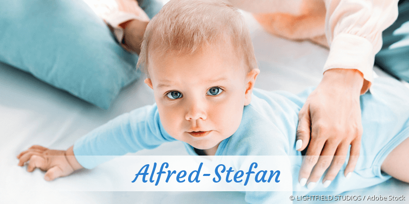 Baby mit Namen Alfred-Stefan