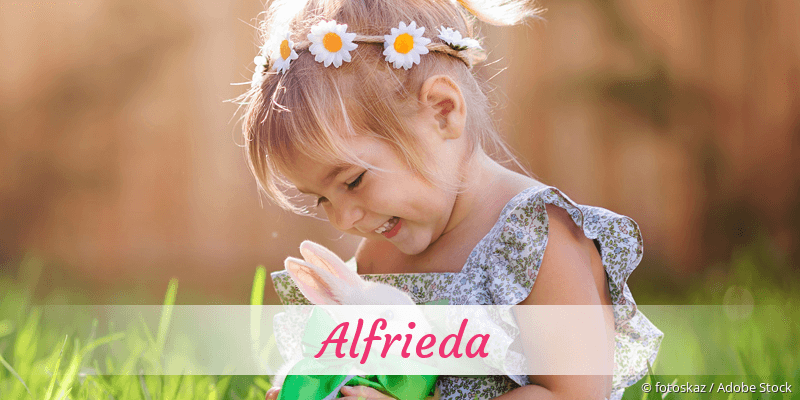 Baby mit Namen Alfrieda