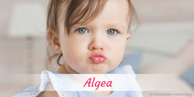 Baby mit Namen Algea