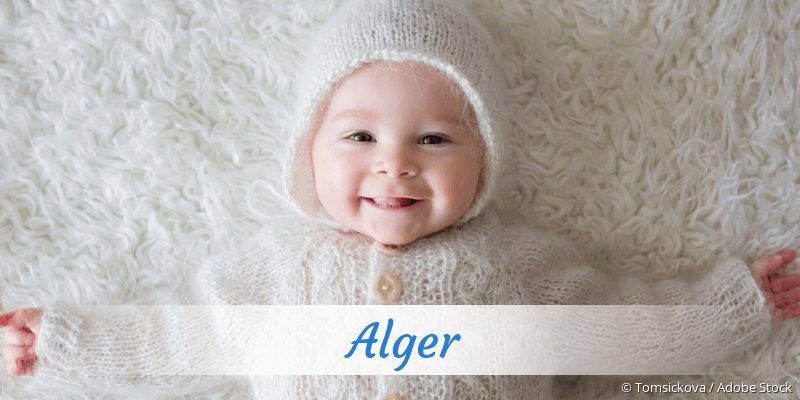 Baby mit Namen Alger