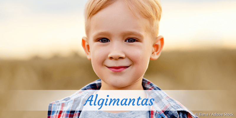 Baby mit Namen Algimantas