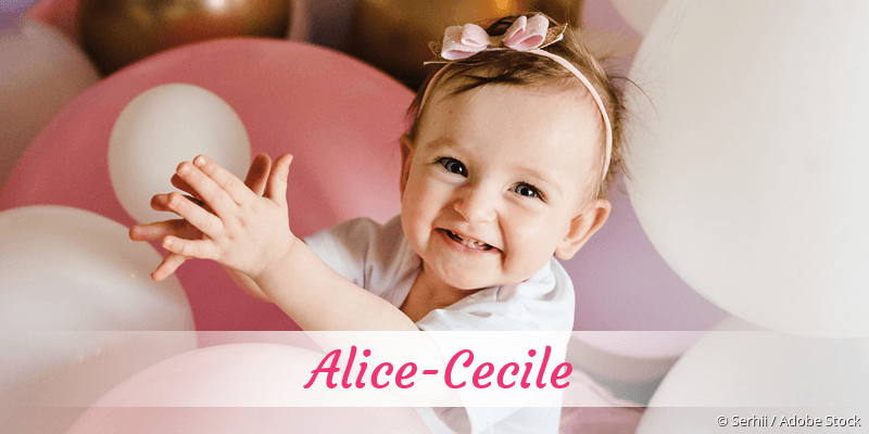Baby mit Namen Alice-Cecile