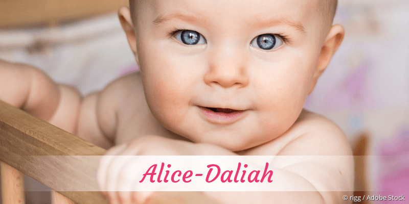 Baby mit Namen Alice-Daliah