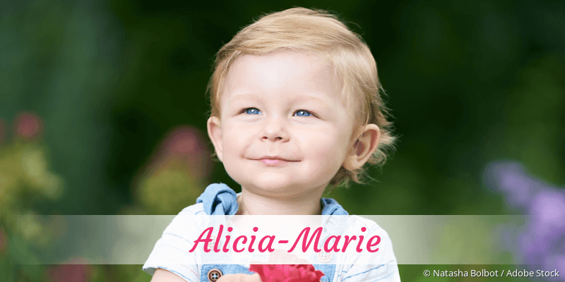 Baby mit Namen Alicia-Marie