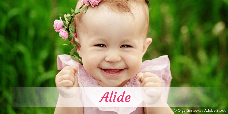Baby mit Namen Alide