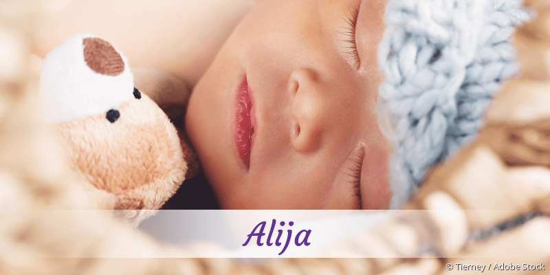 Baby mit Namen Alija