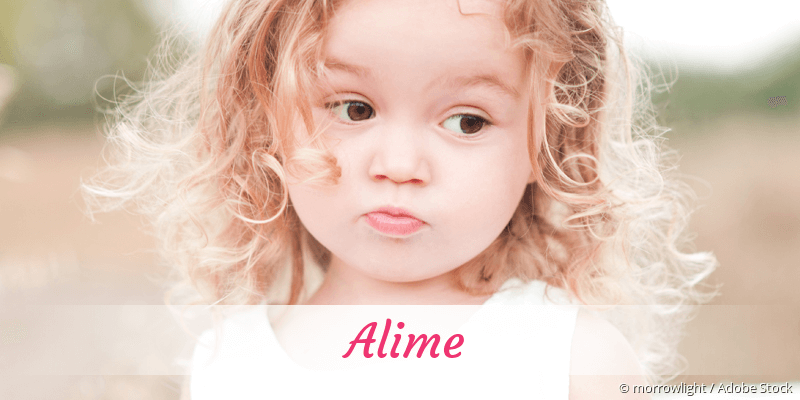 Baby mit Namen Alime