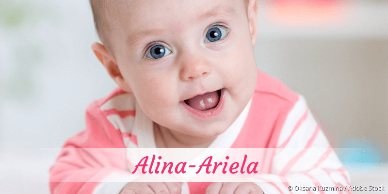 Baby mit Namen Alina-Ariela