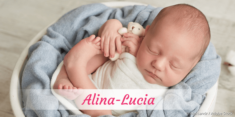 Baby mit Namen Alina-Lucia