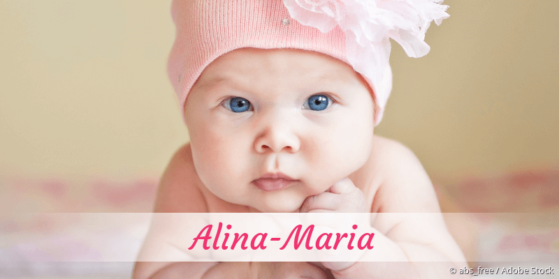 Baby mit Namen Alina-Maria