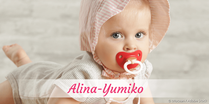 Baby mit Namen Alina-Yumiko