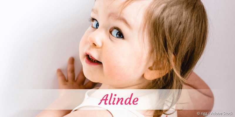 Baby mit Namen Alinde