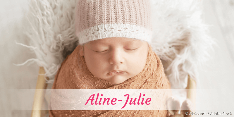 Baby mit Namen Aline-Julie