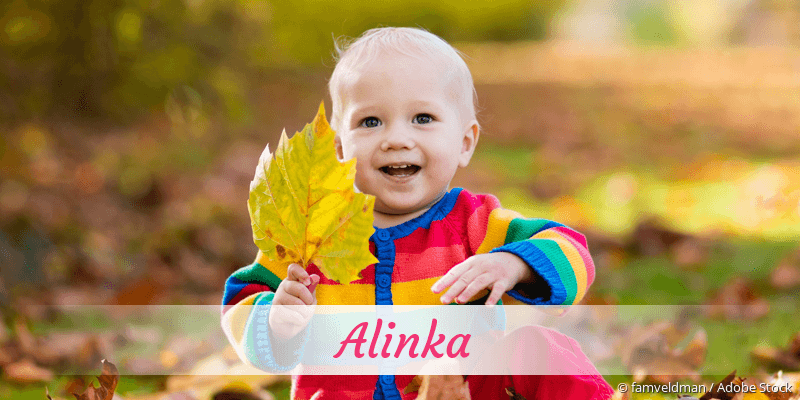 Baby mit Namen Alinka