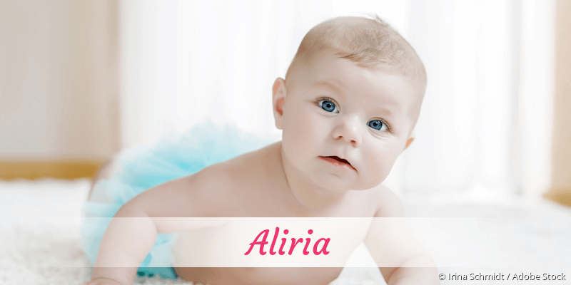 Baby mit Namen Aliria