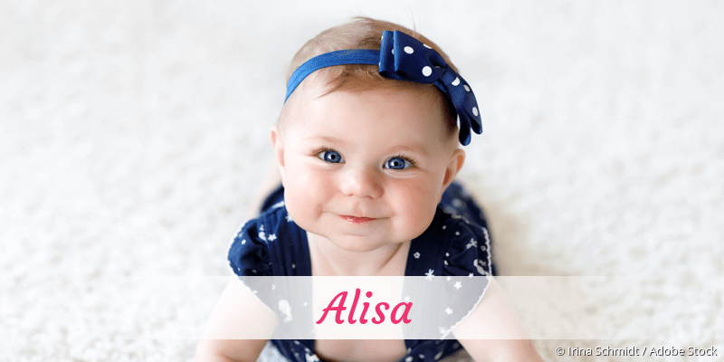 Baby mit Namen Alisa