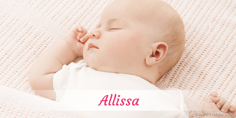 Baby mit Namen Allissa