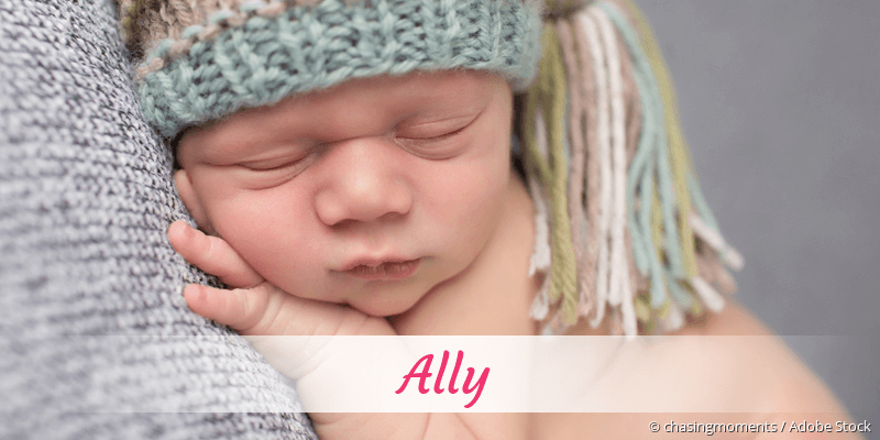 Baby mit Namen Ally